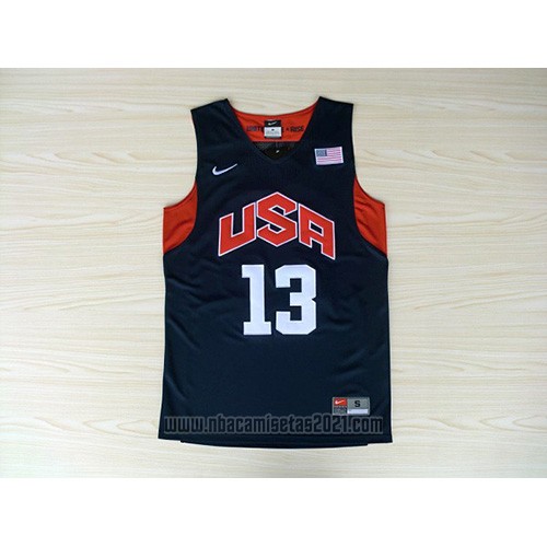 Camiseta USA 2012 Chris Paul #13 Negro